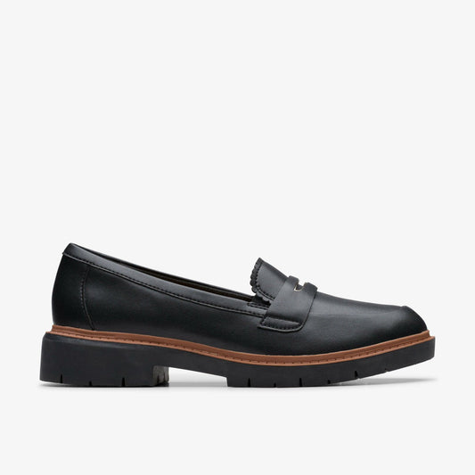 Westlynn Glow Black Leather | Clarks Discount