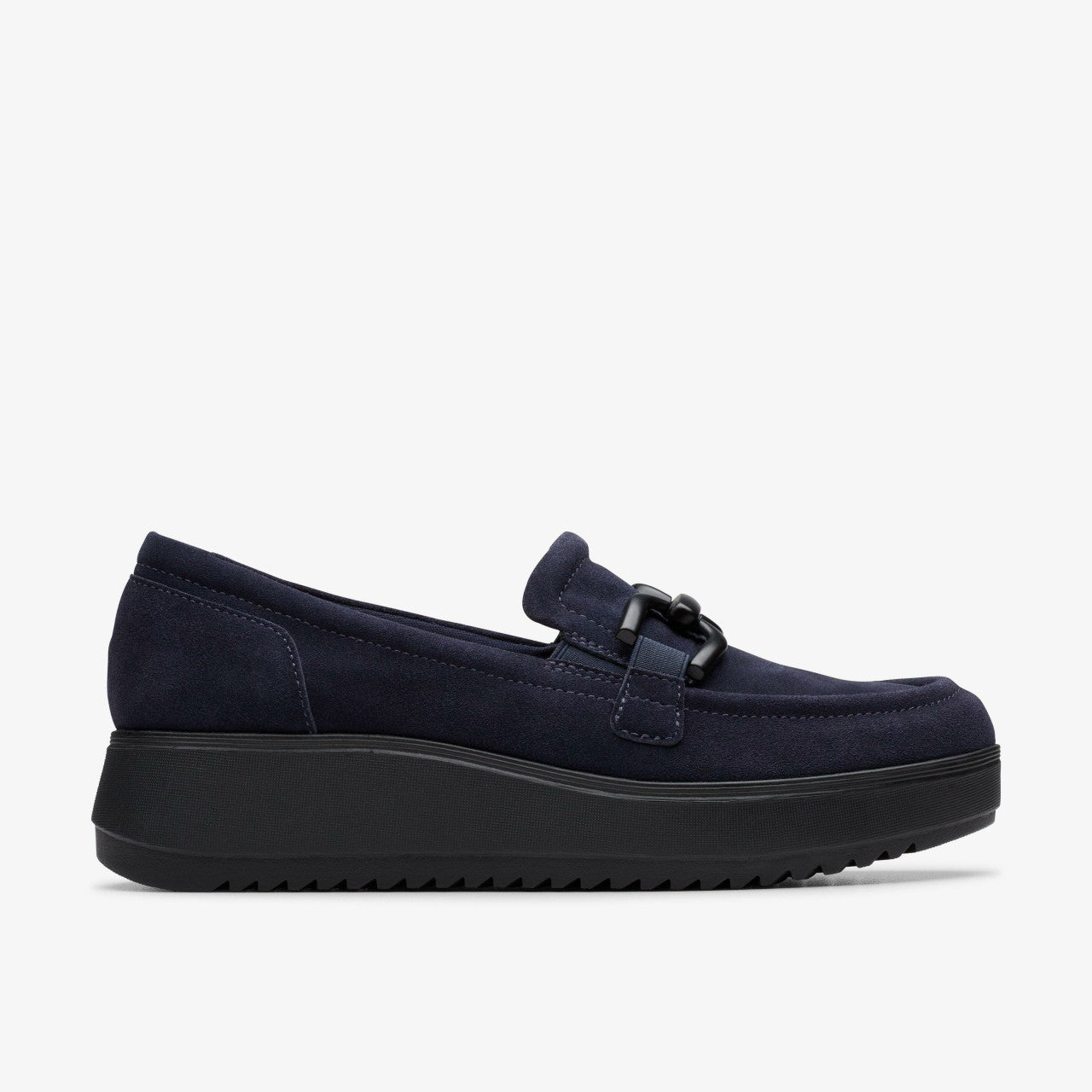 Zylah Top Navy Suede | Clarks Discount