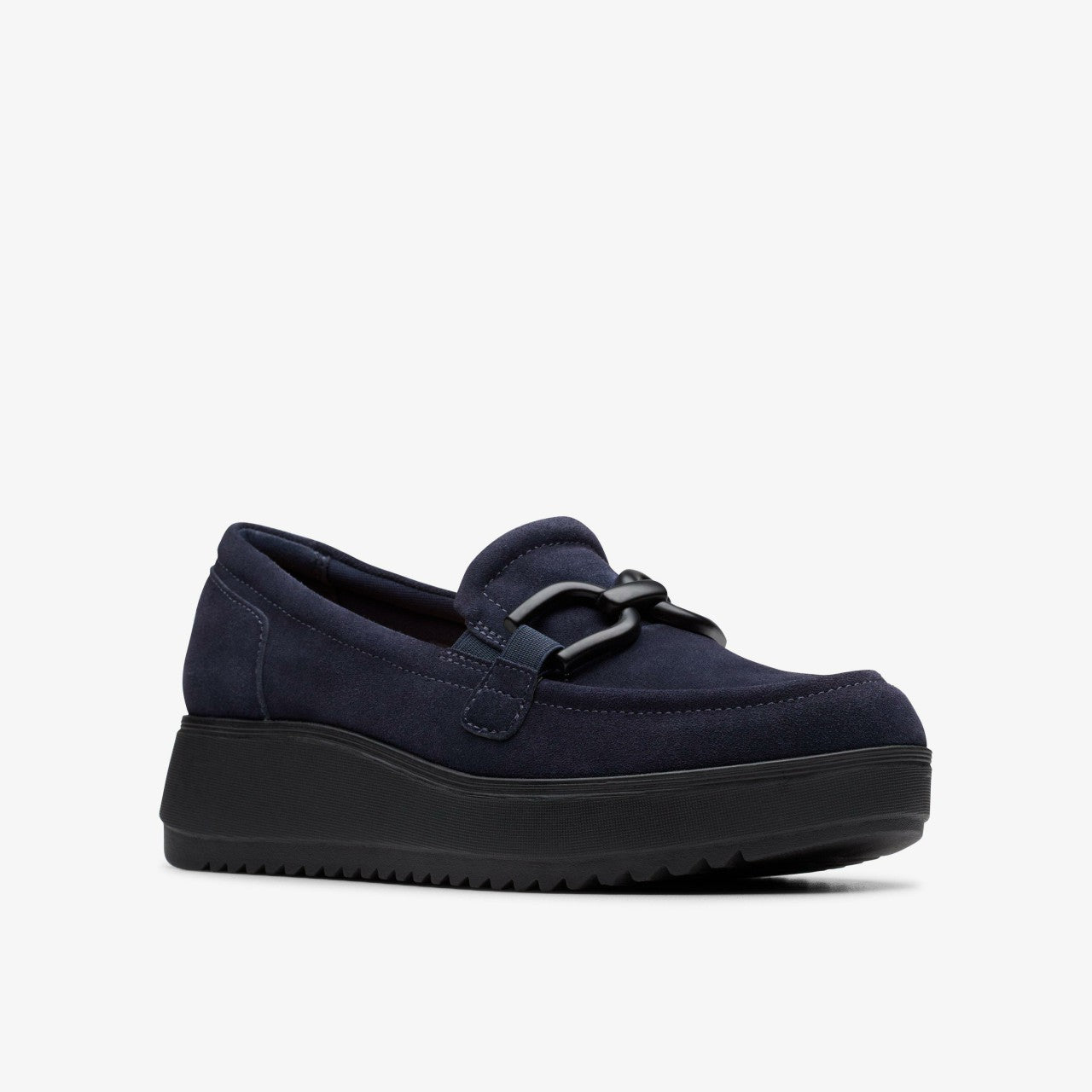 Zylah Top Navy Suede | Clarks Discount