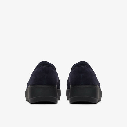 Zylah Top Navy Suede | Clarks Discount
