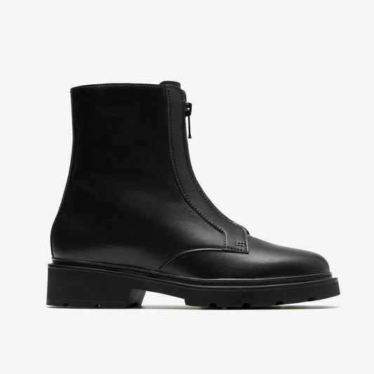 Lauryl Zip Black Leather | Clarks For Sale