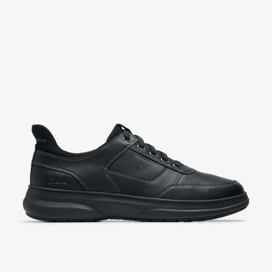 Mullan Easy Black Leather | Clarks Sale