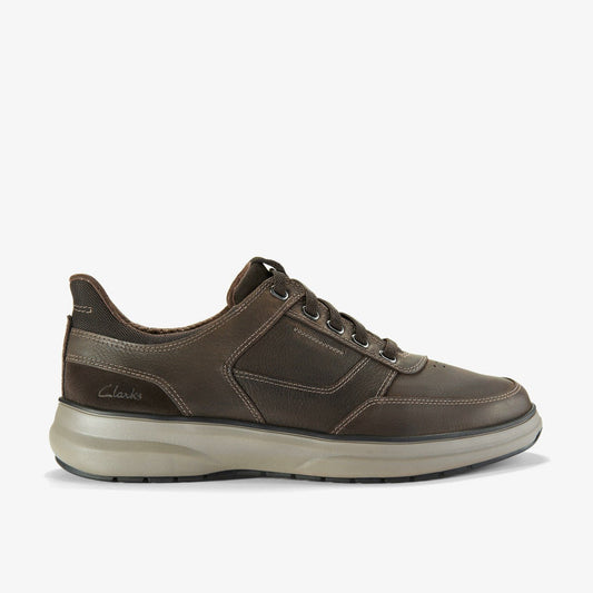 Mullan Easy Dark Brown Leather | Clarks For Sale