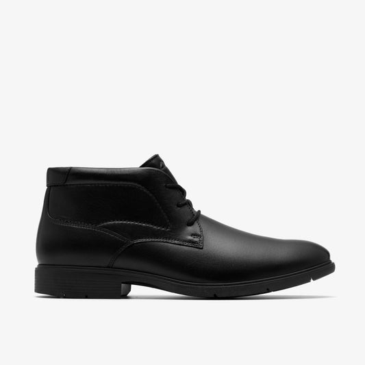 Eldredge Mid Black Leather | Clarks For Sale