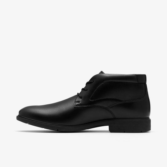 Eldredge Mid Black Leather | Clarks For Sale