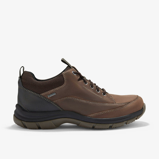 Spypath Lo GORE-TEX Dark Brown Leather | Clarks Discount