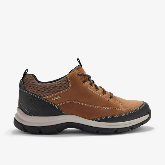 Spypath Lo GORE-TEX Dark Tan Leather | Clarks Sale