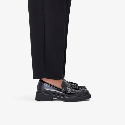 Lauryl Tassel Black Patent | Clarks For Sale