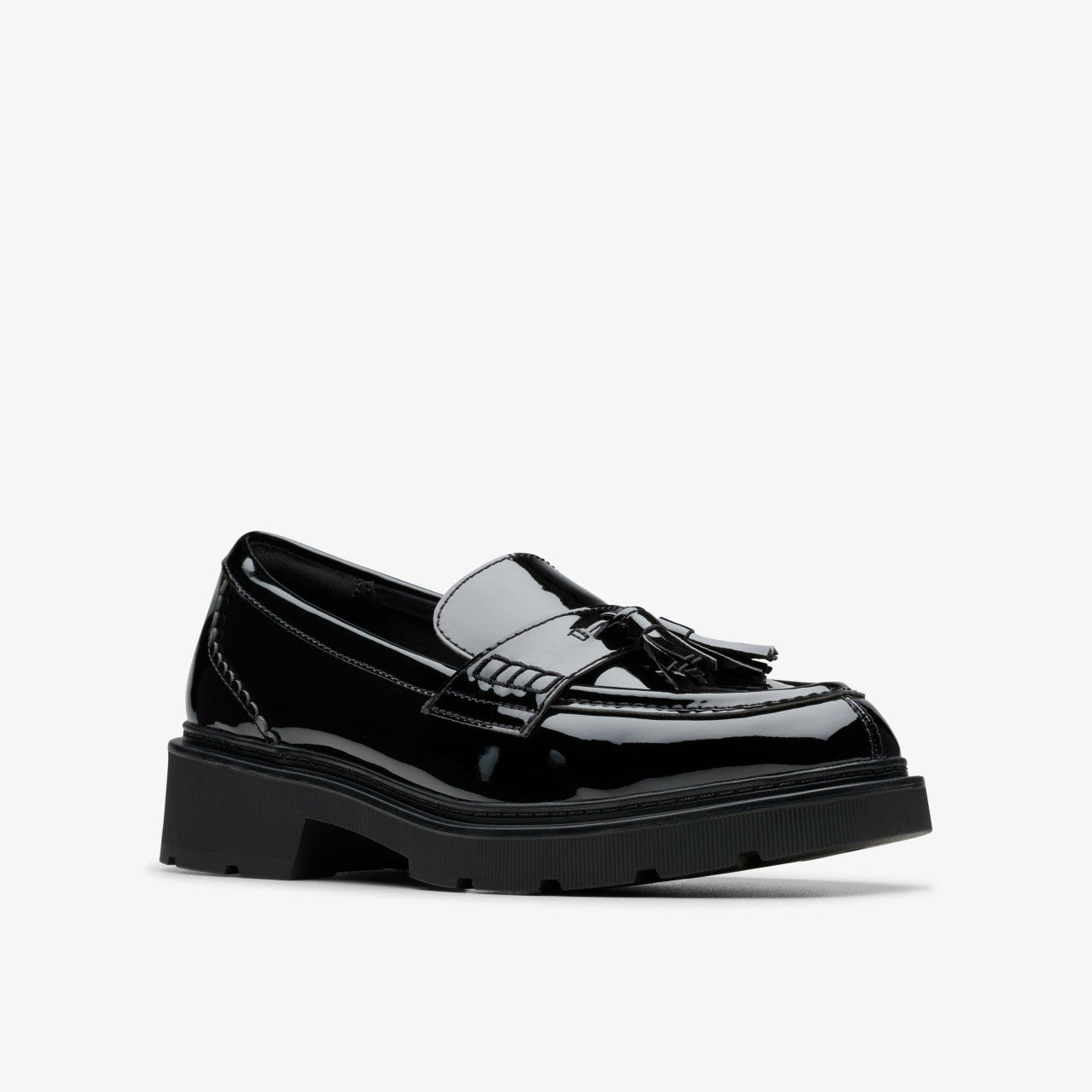 Lauryl Tassel Black Patent | Clarks For Sale