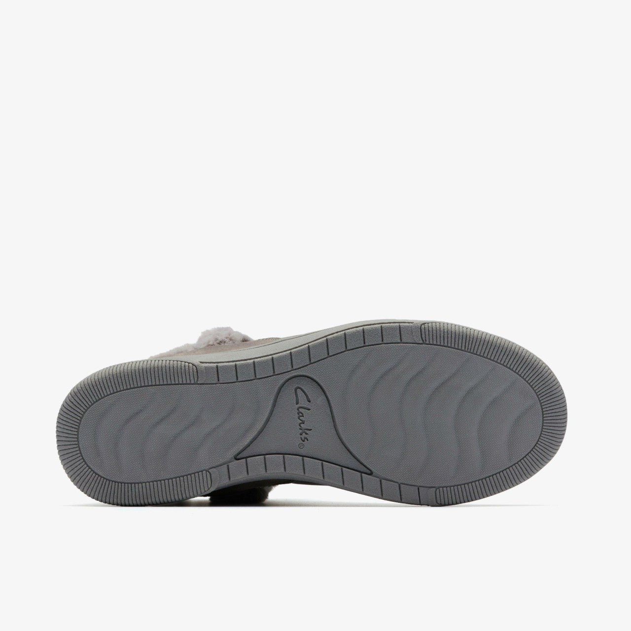 Brinkley Fur Dark Grey Combination | Clarks Discount