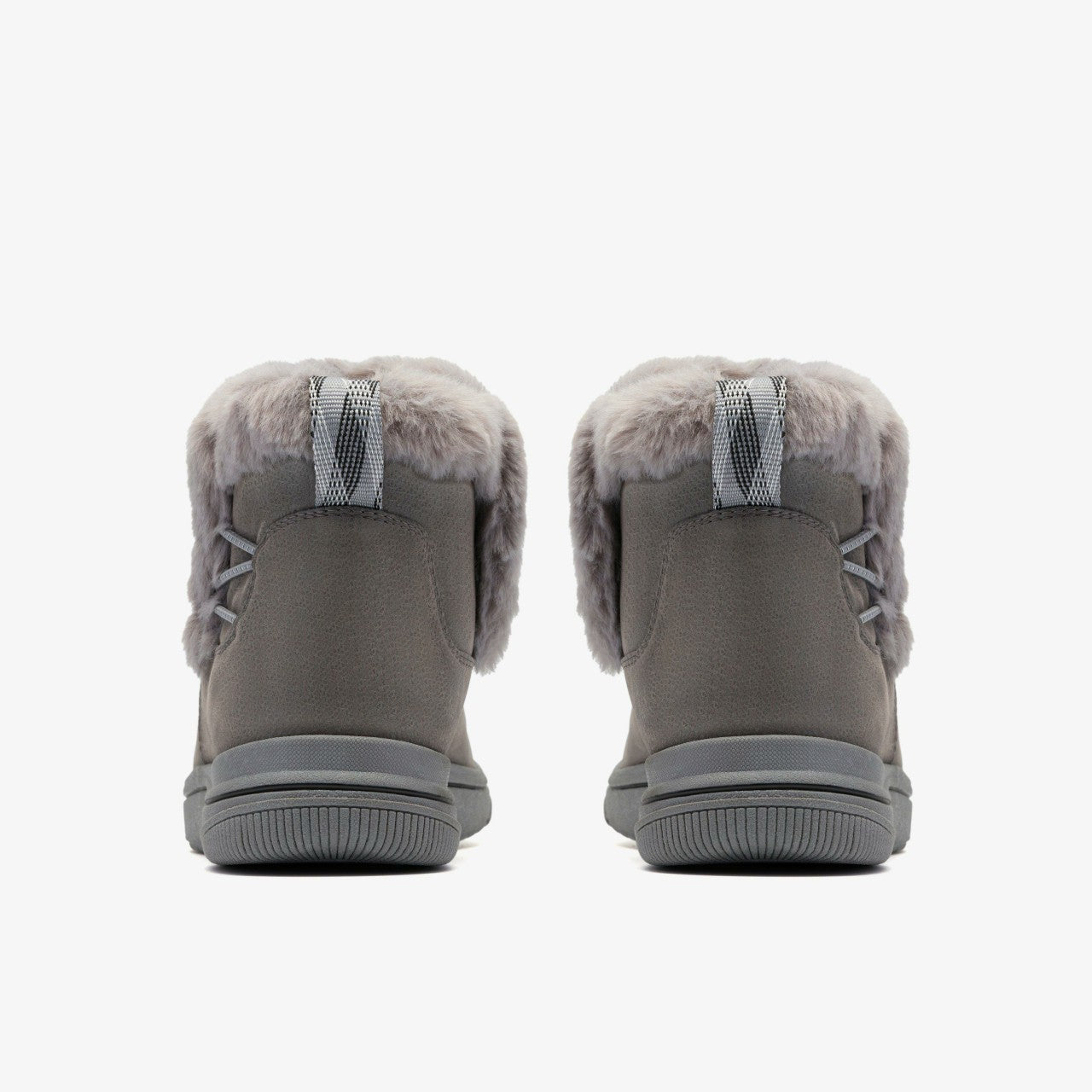 Brinkley Fur Dark Grey Combination | Clarks Discount