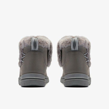 Brinkley Fur Dark Grey Combination | Clarks Discount