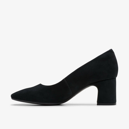 Fernie Court Black Suede | Clarks