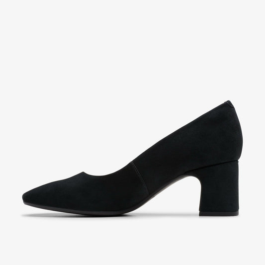 Fernie Court Black Suede | Clarks