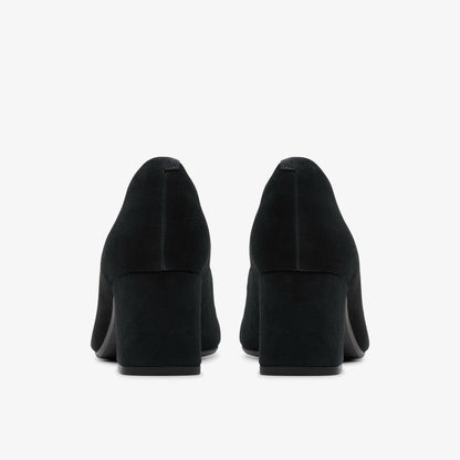 Fernie Court Black Suede | Clarks