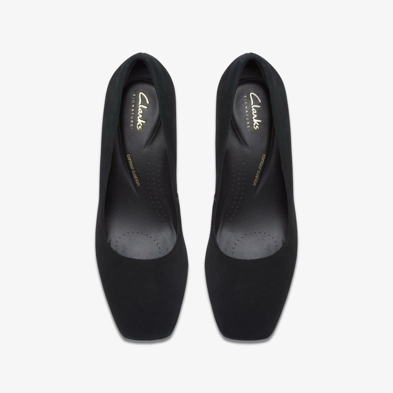 Fernie Court Black Suede | Clarks