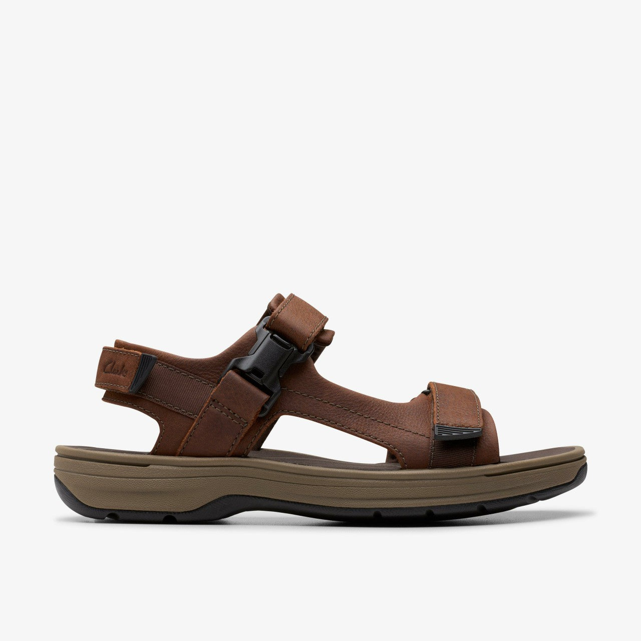 Saltway Edge Dark Brown Leather | Clarks