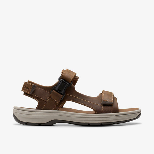Saltway Edge Light Tan Leather | Clarks Discount