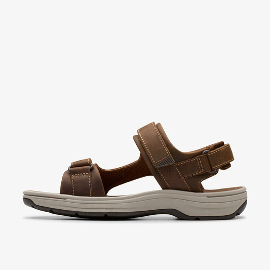 Saltway Edge Light Tan Leather | Clarks Discount