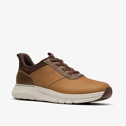 Motion Trek LX Dark Tan Leather | Clarks Onsale