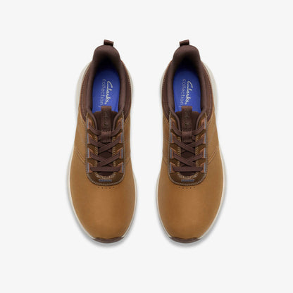 Motion Trek LX Dark Tan Leather | Clarks Onsale