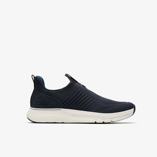Motion Trek IN Navy Knit | Clarks Discount