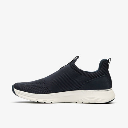 Motion Trek IN Navy Knit | Clarks Discount