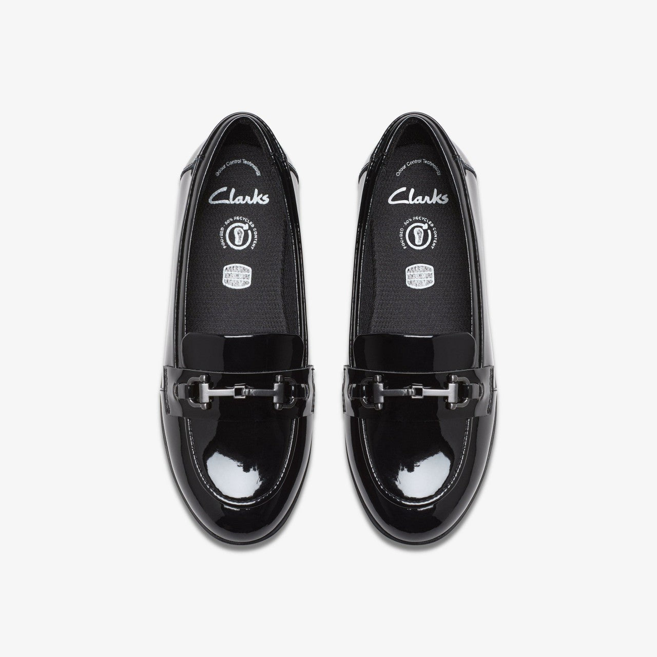 Finja Loafer Older Black Patent | Clarks US