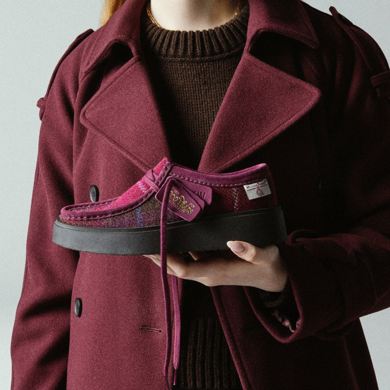 Torview W Plum Interest | Clarks Onsale