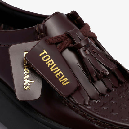 Torview W Purple Grape Leather | Clarks For Sale