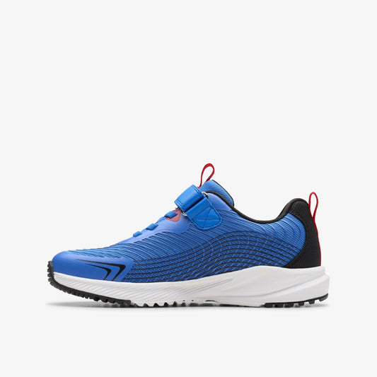 Deyes Dash Kid Blue Synthetic | Clarks Onsale