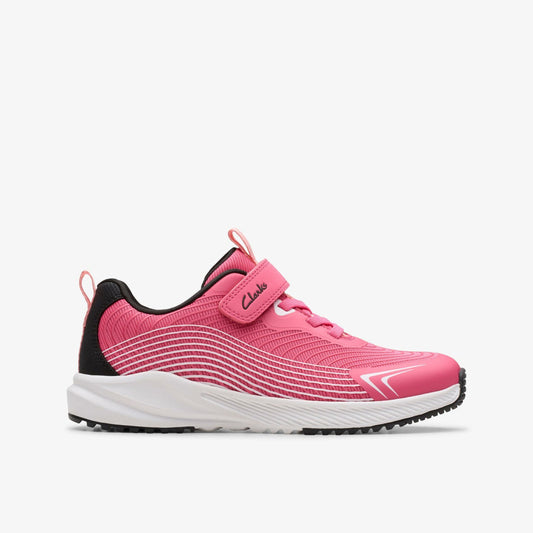 Deyes Dash Kid Pink Synthetic | Clarks Sale