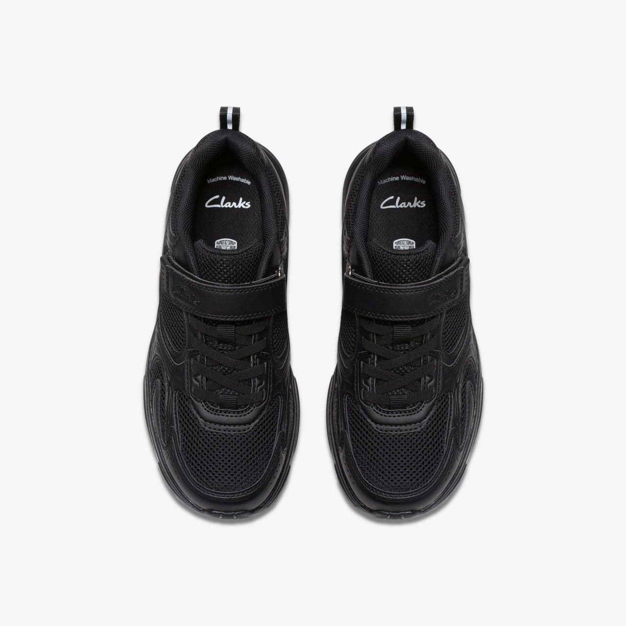 Crafton Move Kid Black | Clarks