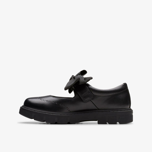 Lorcam Jane Kid Black Leather | Clarks Sale
