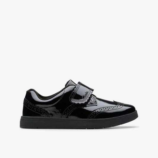 Disco Skip Kid Black Patent | Clarks Sale