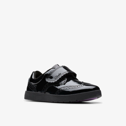 Disco Skip Kid Black Patent | Clarks Sale