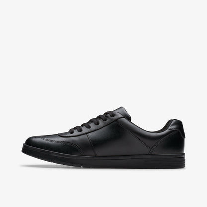 Disco Pace Youth Black Leather | Clarks Sale