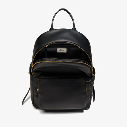 Back to College Dress Backpack Black | Clarks Onsale