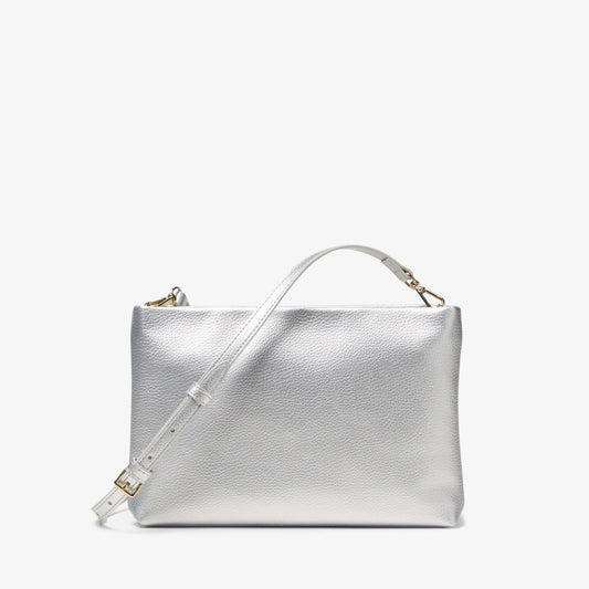 Pouch Bag Silver | Clarks