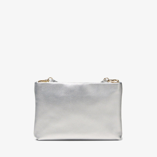 Pouch Bag Silver | Clarks