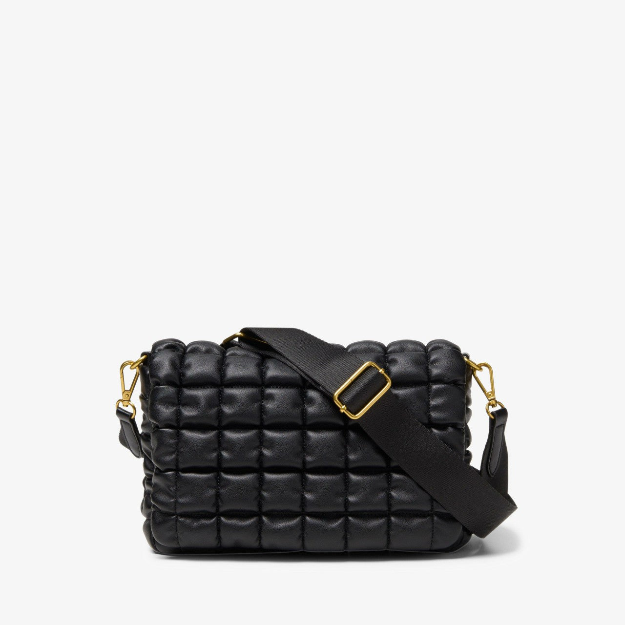 Quilted Cross Black | Clarks