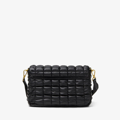 Quilted Cross Black | Clarks