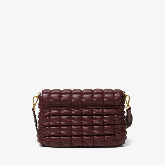 Quilted Cross Burgundy | Clarks US