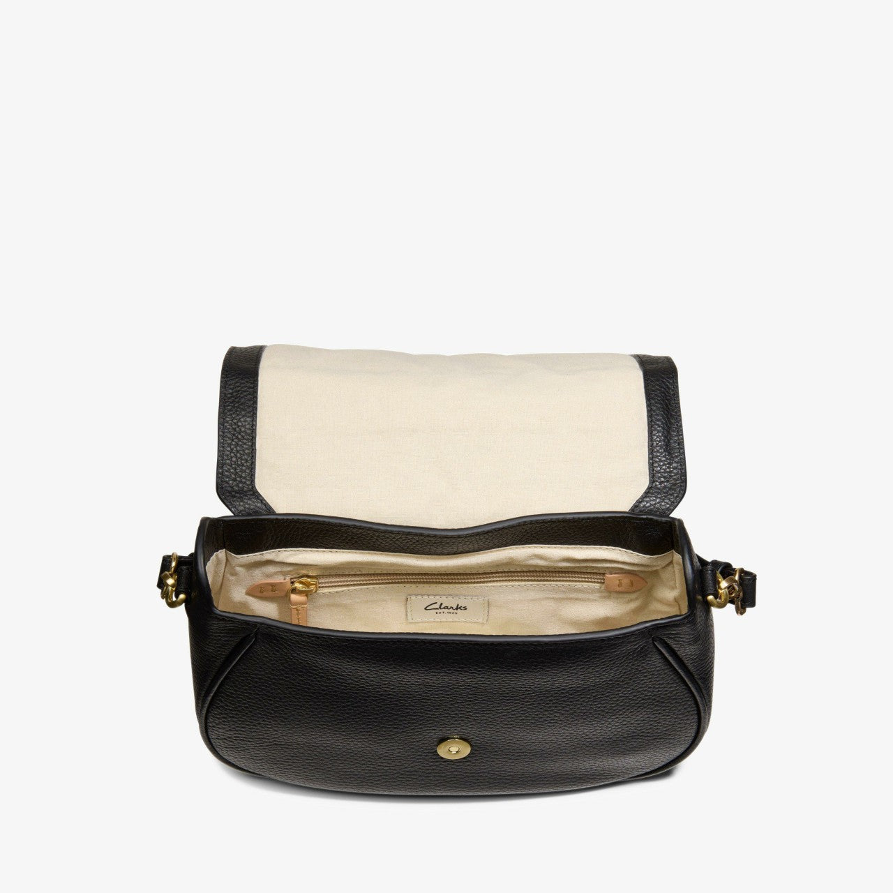 Utility Saddle Black Leather | Clarks Onsale
