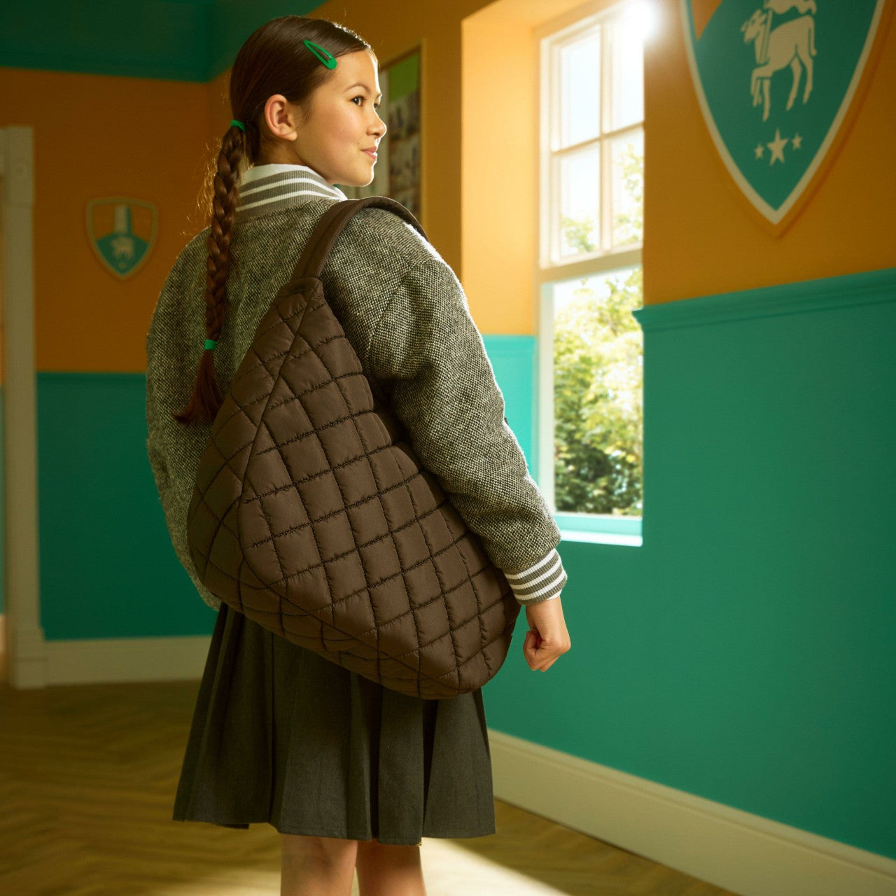 Quilted Tote Dark Brown | Clarks Onsale