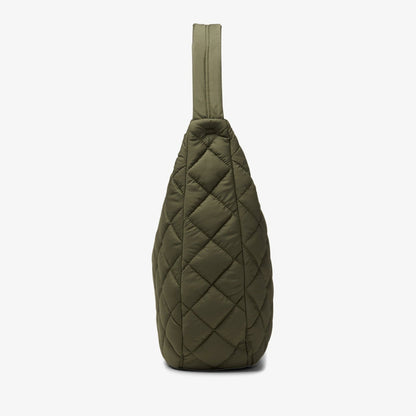 Quilted Tote Olive | Clarks