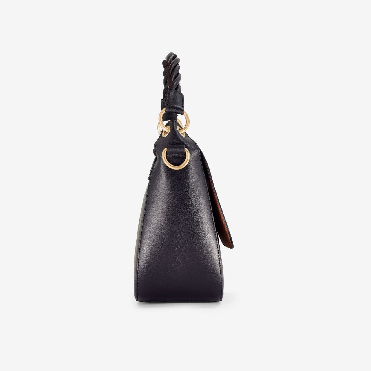 Twist Midi Black Leather | Clarks