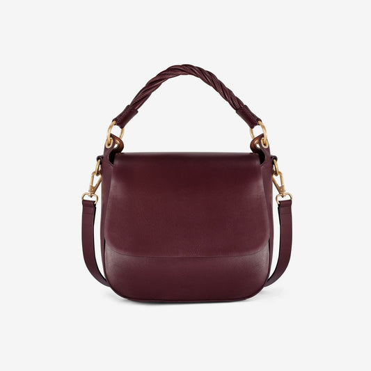 Twist Midi Burgundy Leather | Clarks US
