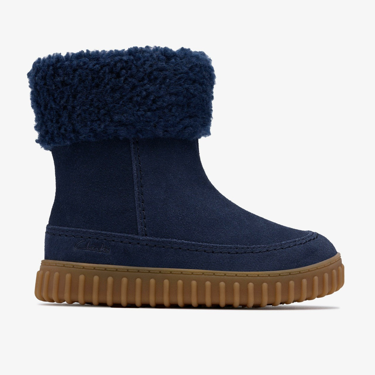 Cove Snug Toddler Navy Suede | Clarks Sale