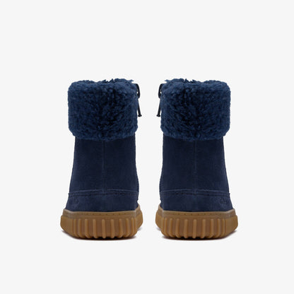 Cove Snug Toddler Navy Suede | Clarks Sale
